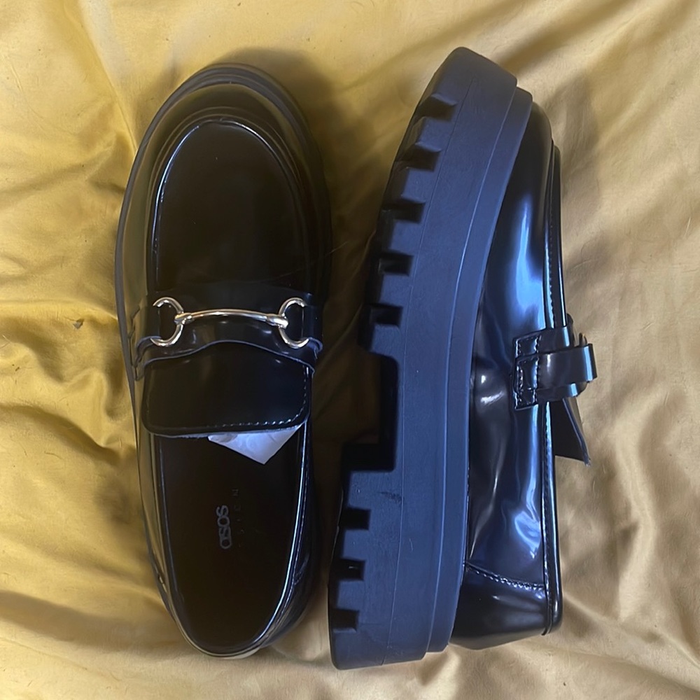 ASOS DESIGN miller chunky loafers